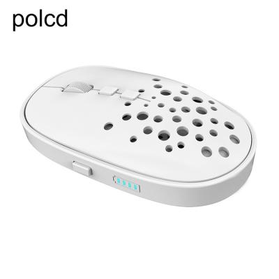 China Mini Programmable 102 Keys White Black BT 2.4G Wireless Mouse Customized Computer Game Mouse for sale