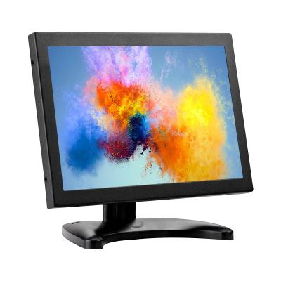 China Industrial Grade 10 Inch 1080p Recessed High Contrast Industrial Monitor With HD-MI/BNC/VGA/AV/USB Interface for sale