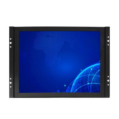 China Industrial Grade 8 Inch 1080p Recessed High Contrast Industrial Monitor With HD-MI/BNC/VGA/AV/USB Interface for sale