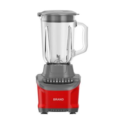 China ABS 1200w Housing 1.8l Multifunction Glass Jar Push Button 16 Speed ​​Commercial Blender 750 for sale