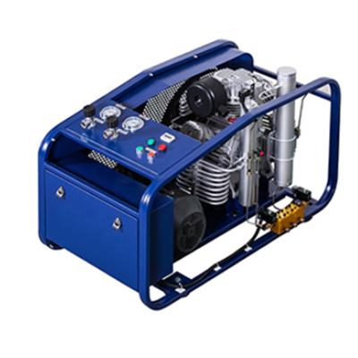 China 300bar 4KW 3 Stages High Pressure Lubricated Electric Diving Air 4500psi Air Compressor For Resale for sale