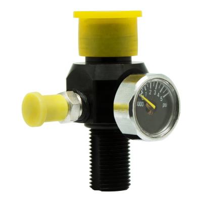 China Durable Paintball High Pressure Tank Small 3000psi PCP Inlet Regulator with 5/8-18UNF-Thread for sale