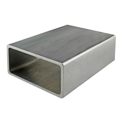 China Construction Decoration Or Industry Square Pipe ACA Aluminum Cooler Box Aluminum Tubing 6063 Rectangular Tube for sale