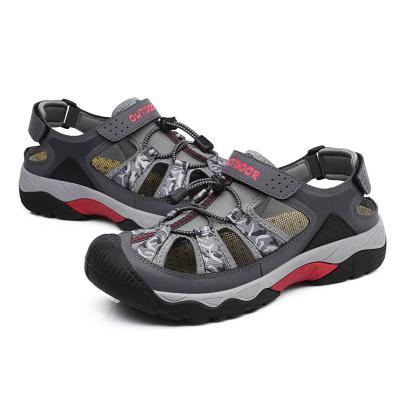 China Round Can Wholesale Fashion To Outdoor Shoes Mens Wear Resistant Beach Sports Casual Sandals for sale