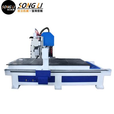 China WOODEN ACRYLIC ALUMINUM ALUMINUM sideboard machine table MDF cnc wood door making machine 1325cnc four-process for sale