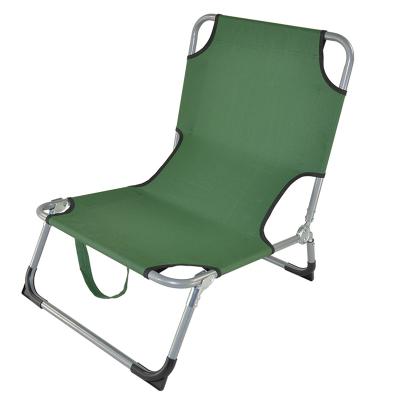 China Low Seat Contemporary Beach Folding Chair With Backrest Lightweight Portable Camping Beach Chairs for sale