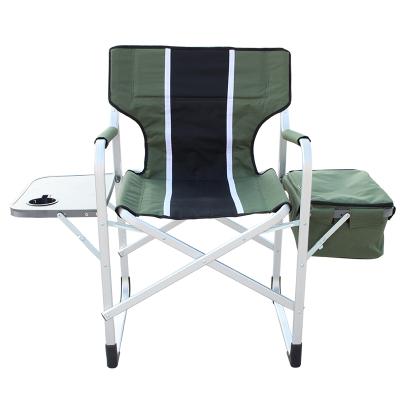 China Folding Director Chair With Table And Office Collapsible Camp Customs Folding Director Chair Cooler for sale