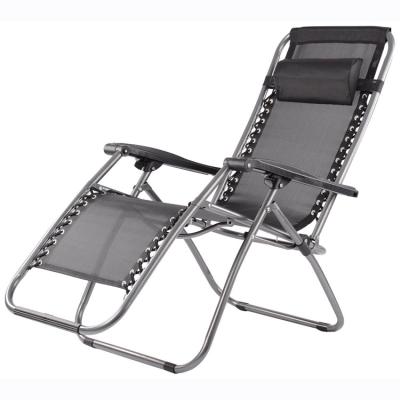 China Modern Cheap Outdoor Light Weight Beach Chaise Sun Lounge Chair Recliner Weightless Portable Folding Chair for sale