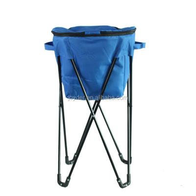 China Amazon Waterproof Sales Cooler Bag Camping Fishing BBQ Garden Easy Take Outdoor Cooler Bags With Steel Stand Beach Cooler Bag for sale