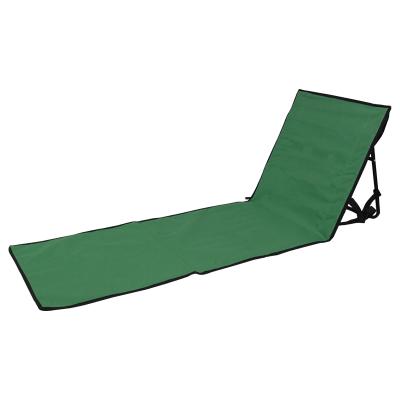 China Modern Outdoor Adjustable Beach Lounge Mat Metal Colorful Camping Folding Backrest Sofa Beach Mat for sale