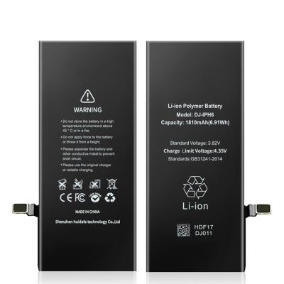 China Best selling mobile phone product rechargeable aa battery replaces new battery for iPhone 6 for sale