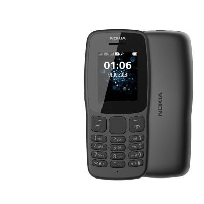 China Fingerprint For Nokia 106(2018) Mobile Phones Dual Sim FM Radio Good Quality Single Unlocked Mobile Phone For Nokia for sale