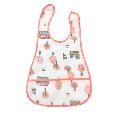 China Cheap Custom Peva Antibacterial Baby Bibs Waterproof for sale