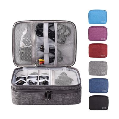 China L Classic Outdoor Eco-friendly Wholesale Men Travel Make Up Bag Canvas Unisex Empty Cotton Cosmetic Bag for sale