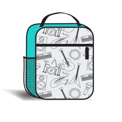 China Kids Eco Waterproof Reusable Waterproof School Lunch Box Insulated Lunch Cooler Bag For Kids for sale