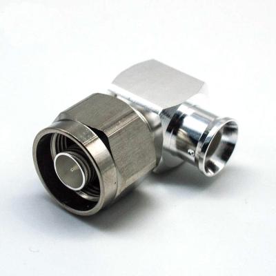 China RF Connector N Male Right Angle RF For 3/8