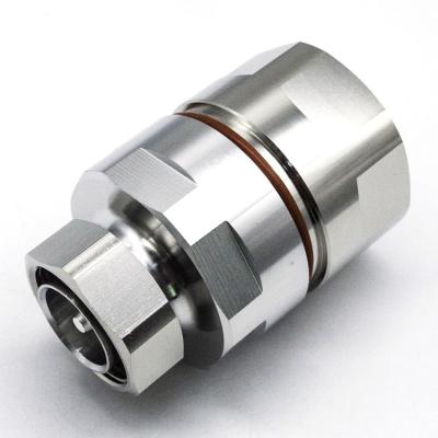 China RF ZK factory sell male straight type RF DIN 7/16 coaxial flange connector 1 1/4