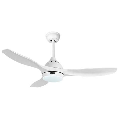 Chine Fengyun simple dc motor energy saving 3 abs remote control acrylic fan light led ceiling fans with light à vendre