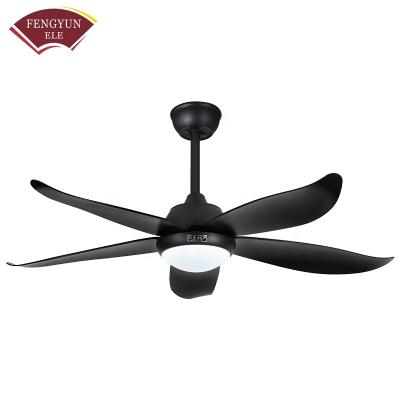 China Fengyun living room 48 inch new product dc motor 5 abs blades remote control led ceiling fan with light Te koop