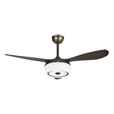 China Production Restaurant Lamp Power Led36w Double Color Tropical Outdoor Ceiling Fan with Light en venta