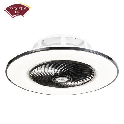 China Decorative Remote Control Ceiling Fan Dc Pc Blade With Lighting And Circuitry Design for sale