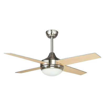 China Home Appliances Remote Control Ceiling Fan Decorated Low Noise 4 Blade With Light for sale