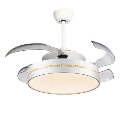 中国 Fengyun 110-220V 42 inch home smart decorative remote control ceiling fan with light 販売のため