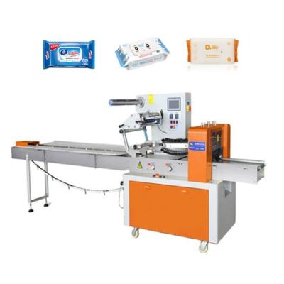 China 2022 Hot-selling Best-selling Products Horizontal Alcohol Cloth Wet Packaging Machine for sale