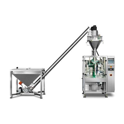 China Multifunctional Food Commercial Automatic Auger Filler Laundry Powder Doypack Bag Packaging Machine for sale