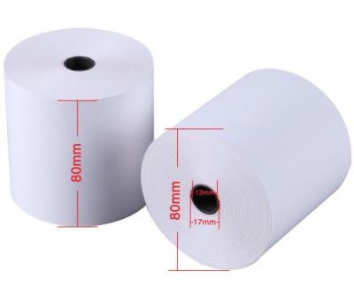 China POS Printer ATM Printer Factory Price 80x80mm Cash Register Receipt Paper Thermal Paper Roll For POS/ATM for sale