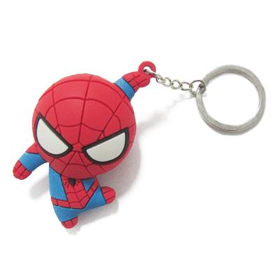 China Factory wholesale cheap hot sale custom key chain cute animal metal cartoon toy photo sight fashion key chain for sale