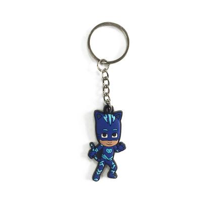 China Wholesale Die Cut Cartoon Toy Design Decoration Form No Minimum Metal End High Quality Cheap Custom Keychains for sale