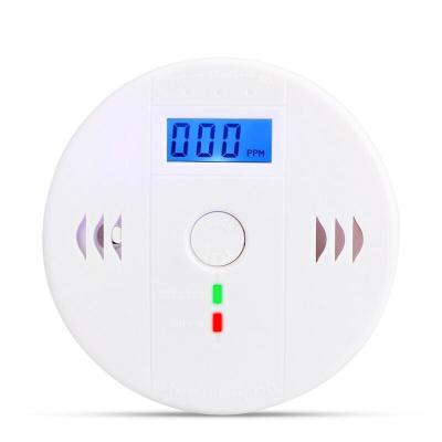 China Portable Tamper Alarm Co Sensor 85dB Carbon Monoxide Detectors LCD Display Co Gas Sensor Detectors For Home Security for sale