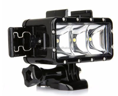 China Wholesale 30M Waterproof 300LM Video Light For Go Pro/Dazzne/YI Camera (Black) Z07-5 for sale