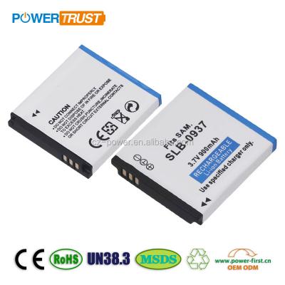 China Camera Replacement 900mAh SLB-0937 Camera Battery For Samsung Camera for sale