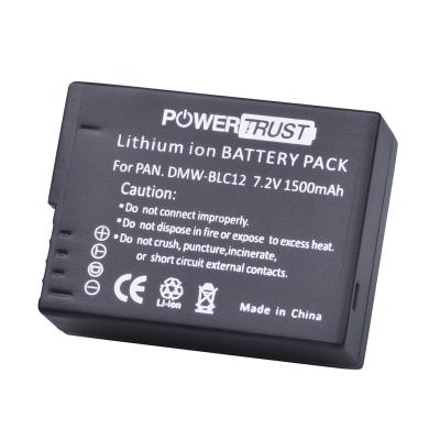 China Camera 7.2V 1400mAh Li-ion Battery DMW-BLC12 for Panasonic Lumix DMC-FZ200 FZ1000 G5 G6 G7 for sale