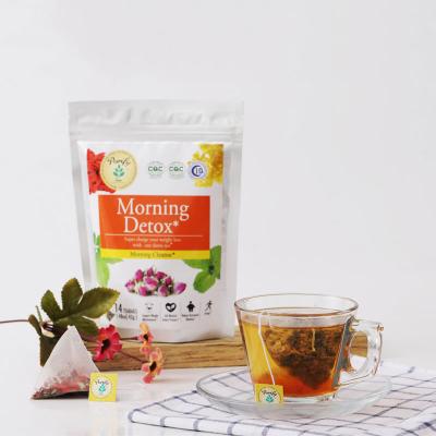 China Sugar Free High Quality Morning Cleanse Lean Fit Detox Tea for sale