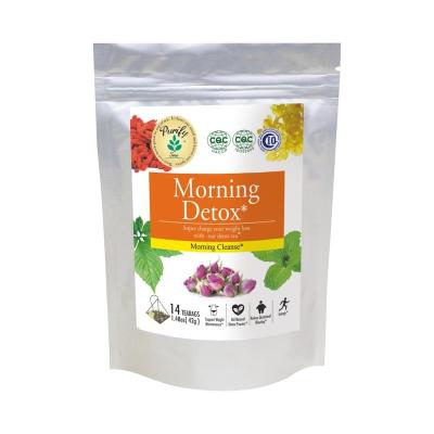 China Sugar Free Chinese Herbal Morning Detox Tea Body Weight Loss for sale