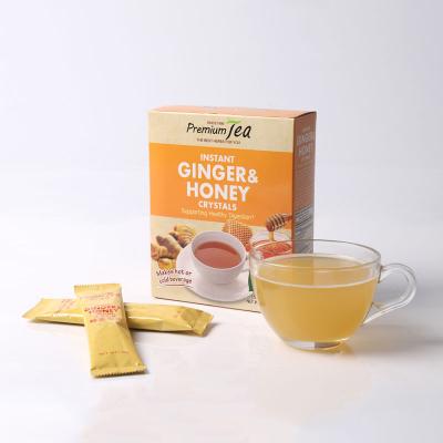 China Tea Drinks Instant Honey Ginger Tea To Relieve Stomach Aches And Pain For Healthy Stomach for sale