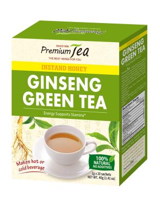 China Tea Drinks High Quality Herbal Instant Green Tea Tea Drink With Honey for sale