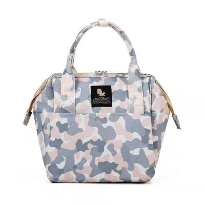 China New design mom folding waterproof bag, personalized colorful shoulder bag and multifunctional diaper bag for sale