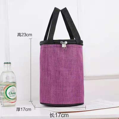 China Custom Waterproof Updraft Insulated Wine Bottle Tote Carrier Cooler Bag For Travel Picnic for sale