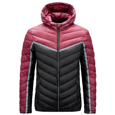 China New custom made men's breathable outdoor sports down leisure waterproof anorak warm and light artificial jacket for sale