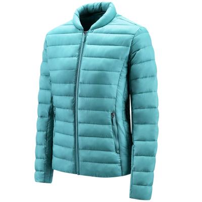 China QUICK DRY Custom Lightweight Padded Warm Sale Women's Lightweight Jacket Coat Custom Quilted Windproof Solid Padded Jacket Warm for sale