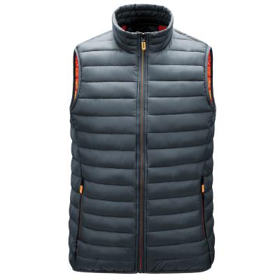 China Factory direct sales viable fashion high quality casual all-match slim fit men's padded vest for sale