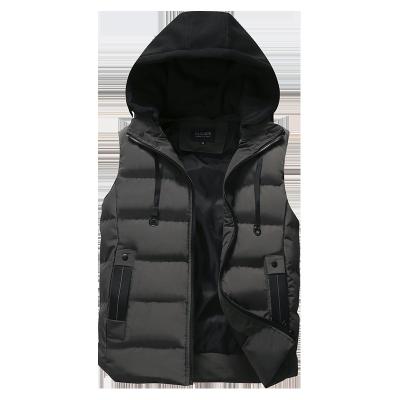 China Sleeveless Jacket Logo Puffer Jacket Custom Made Viable Hot Selling Men's Winter Jacket Coat Wind Wholesale Wind Brecker Vest for sale