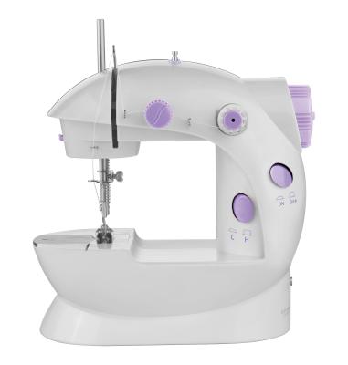 China FHSM-202 mini electric house hold handy stitch sewing machine with walking foot for sale