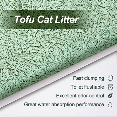 China Eco-friendly 100% Sustainable Natural Ball TOFU Cat Litter Bulk Wholesale On Sale for sale