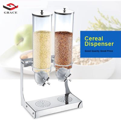 China Buffet Wholesales Cereal Dispenser Container Buffet Utensil Dispenser Showing Dispensador for sale