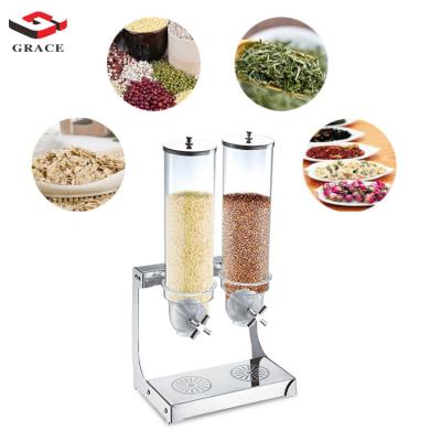 China High Buffet Amazon Hot Selling Clear Cereal Dispenser For Food Dispenser Restaurant Breakfast Buffet Display Bulk Dry Container for sale